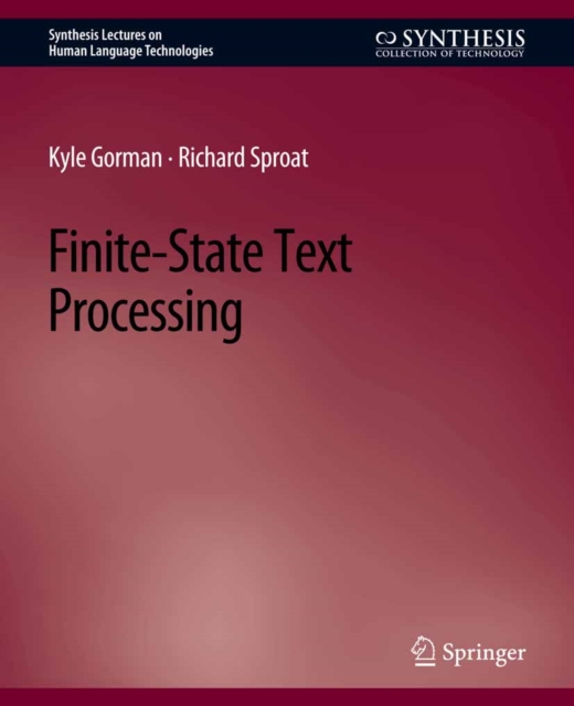Finite-State Text Processing, PDF eBook