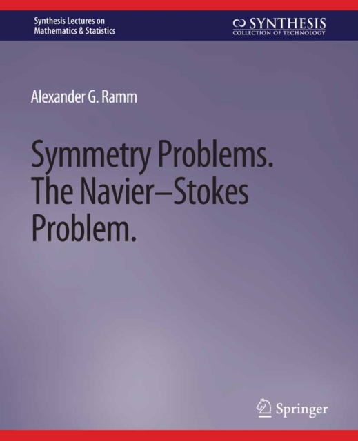 Symmetry Problems : The Navier-Stokes Problem, PDF eBook