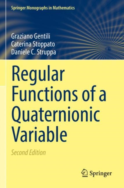 Regular Functions of a Quaternionic Variable, Paperback / softback Book