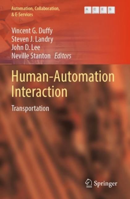 Human-Automation Interaction : Transportation, Paperback / softback Book