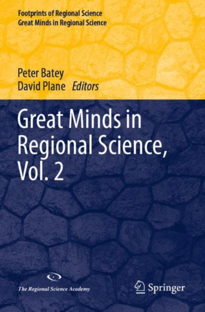 Great Minds in Regional Science, Vol. 2, Paperback / softback Book