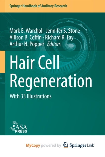 Hair Cell Regeneration, Paperback Book