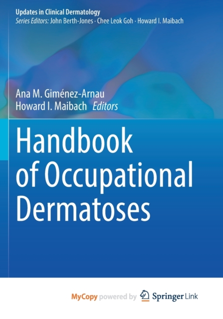 Handbook of Occupational Dermatoses, Paperback Book