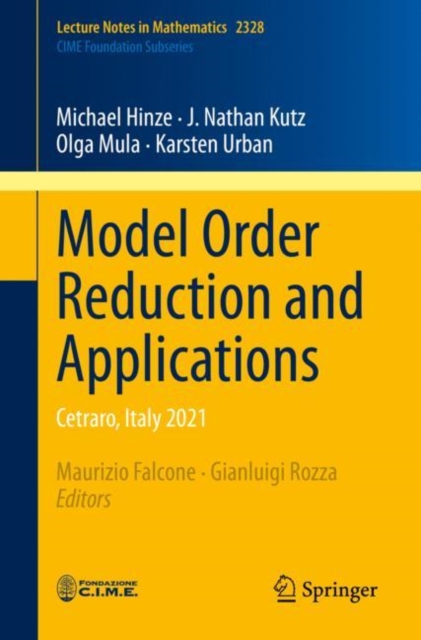 Model Order Reduction and Applications : Cetraro, Italy 2021, Paperback / softback Book
