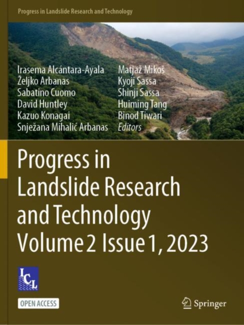 Progress in Landslide Research and Technology, Volume 2 Issue 1, 2023, Paperback / softback Book