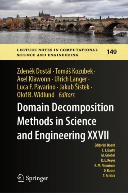 Domain Decomposition Methods in Science and Engineering XXVII, Hardback Book