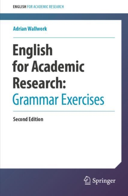 English for Academic Research:  Grammar Exercises, Paperback / softback Book