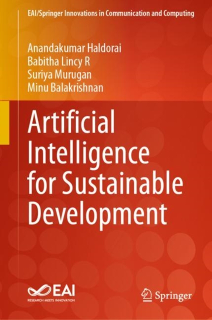 Artificial Intelligence for Sustainable Development, Hardback Book