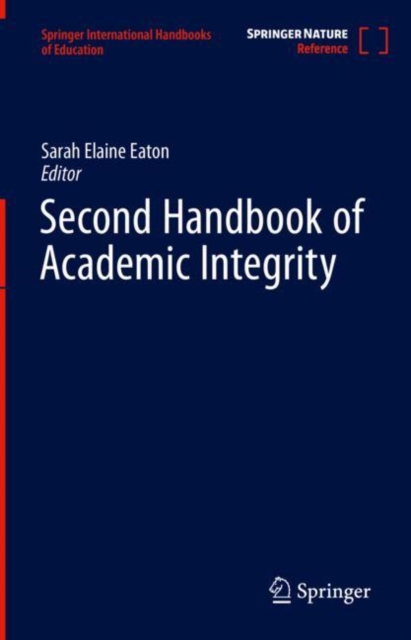 Second Handbook of Academic Integrity, Hardback Book