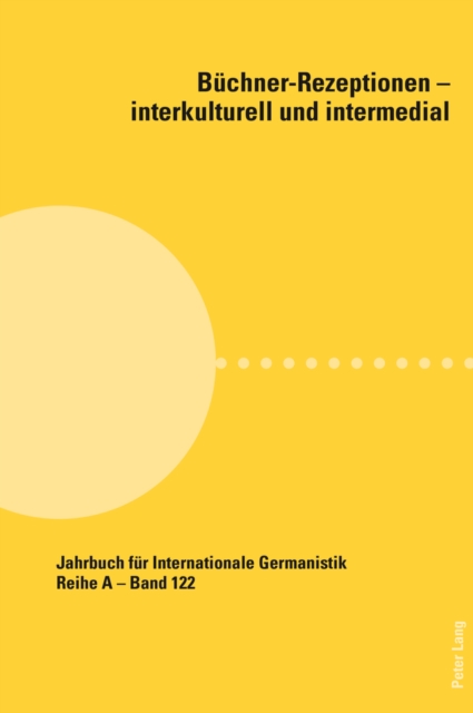 Buechner-Rezeptionen - Interkulturell Und Intermedial, Paperback / softback Book