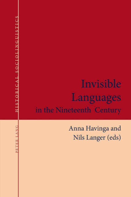 Invisible Languages in the Nineteenth Century, Paperback / softback Book