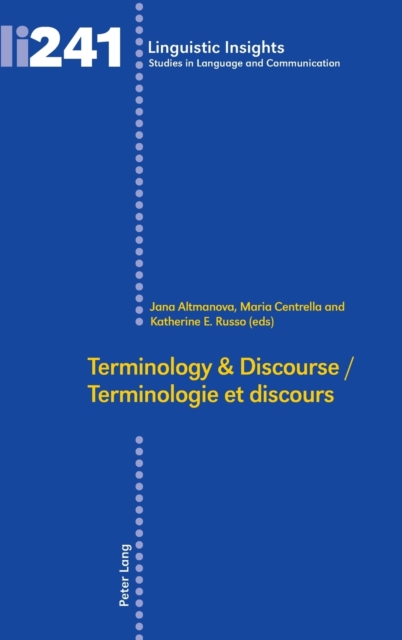 Terminology & Discourse/Terminologie et discours, Hardback Book