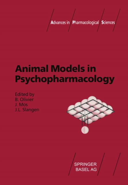 Animal Models in Psychopharmacology, PDF eBook