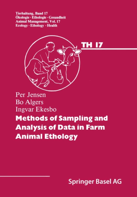 Methods of Sampling and Analysis of Data in Farm Animal Ethology, PDF eBook