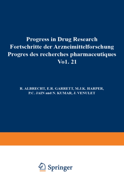 Progress in Drug Research / Fortschritte der Arzneimittelforschung / Progres des rechersches pharmaceutiques, PDF eBook