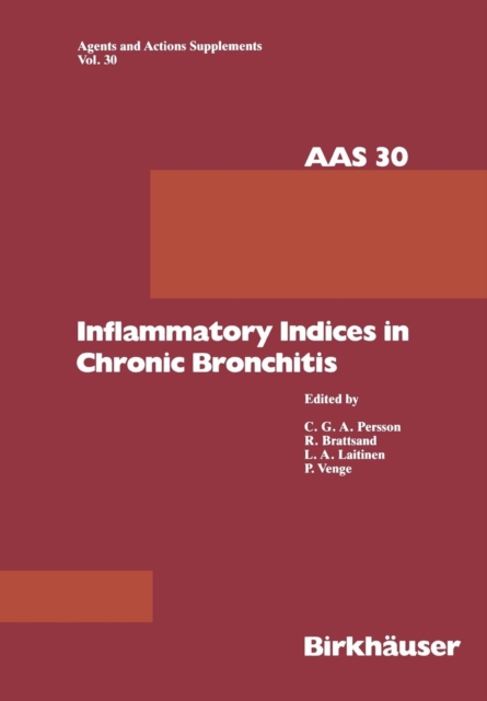 Inflammatory Indices in Chronic Bronchitis, Paperback / softback Book