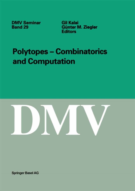 Polytopes - Combinations and Computation, PDF eBook