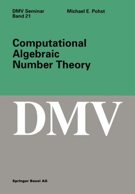 Computational Algebraic Number Theory, PDF eBook