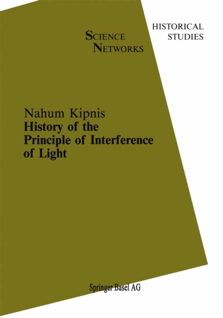 History of the Principle of Interference of Light, PDF eBook