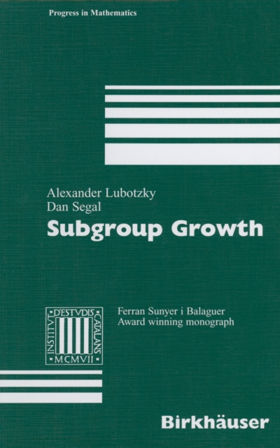 Subgroup Growth, PDF eBook