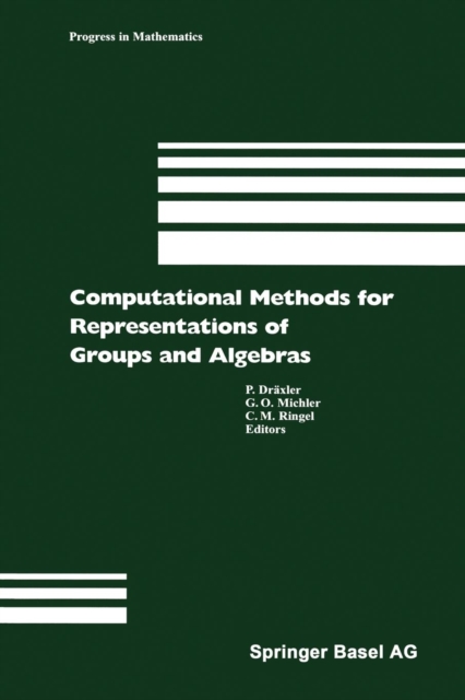 Computational Methods for Representations of Groups and Algebras : Euroconference in Essen (Germany), April 1-5, 1977, Paperback / softback Book