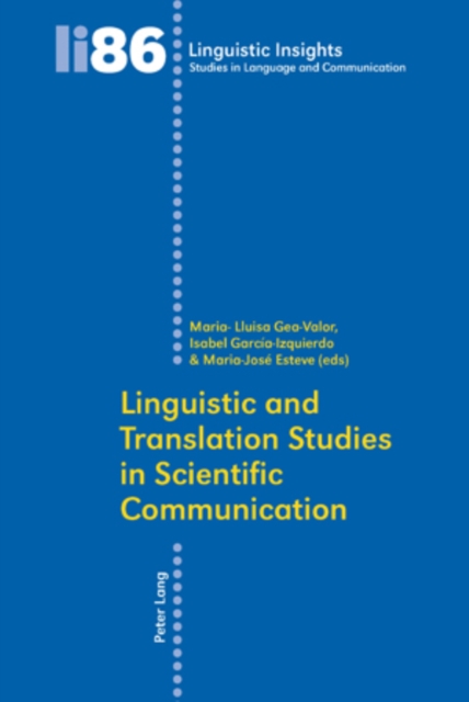 Linguistic and Translation Studies in Scientific Communication, PDF eBook