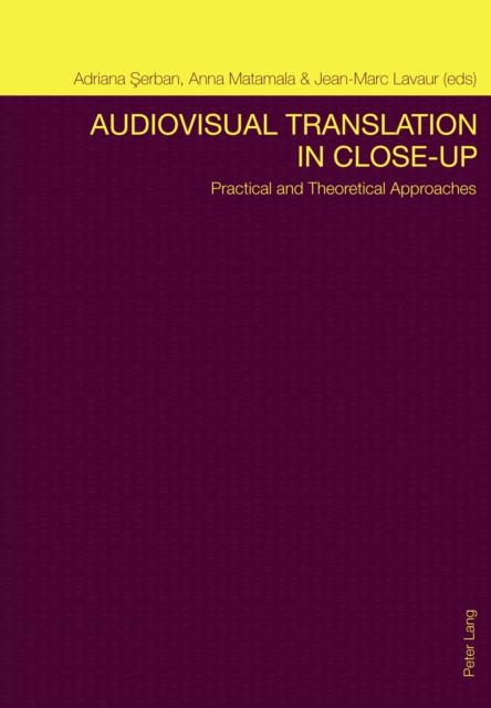 Audiovisual Translation in Close-up : Practical and Theoretical Approaches, PDF eBook