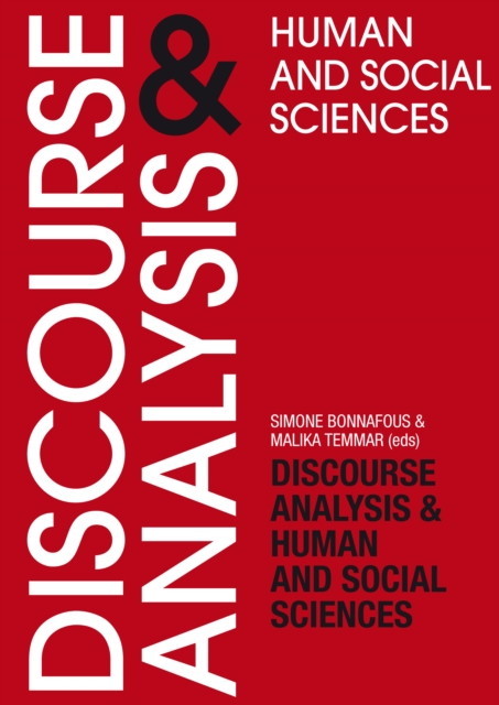 Discourse Analysis and Human and Social Sciences, PDF eBook