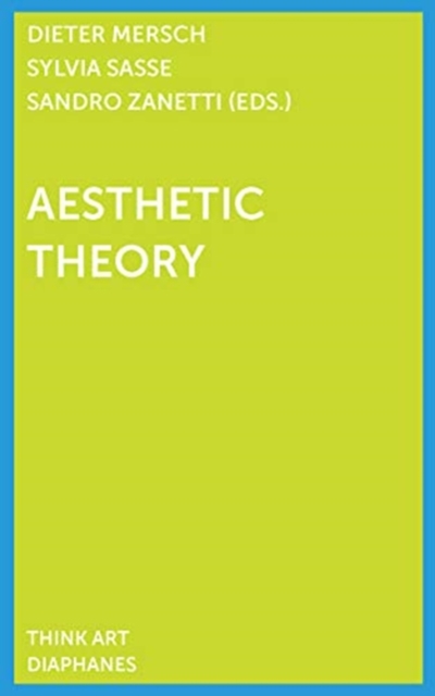 Aesthetic Theory, Paperback / softback Book