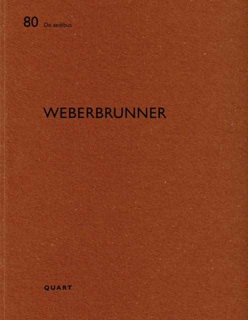 Weberbrunner : De aedibus, Paperback / softback Book