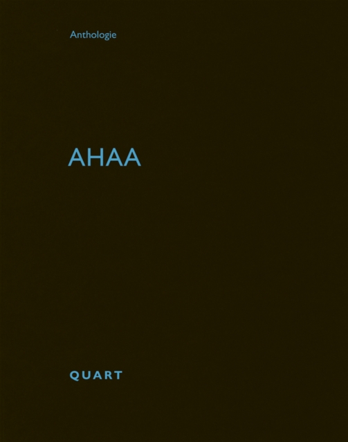 ahaa : Anthologie, Paperback / softback Book