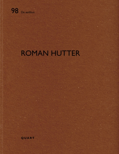 Roman Hutter : De aedibus 98, Paperback / softback Book