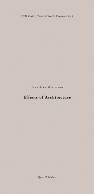 Effects of Architecture, Paperback / softback Book