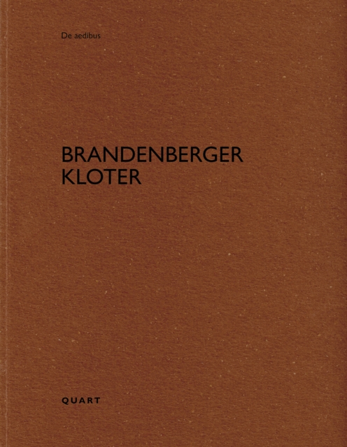 Brandenberger Kloter : De aedibus, Paperback / softback Book