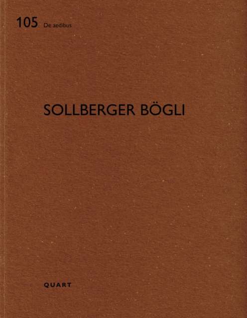 Sollberger Bogli : De aedibus 105, Paperback / softback Book