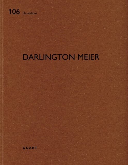 Darlington Meier : De aedibus, Paperback / softback Book