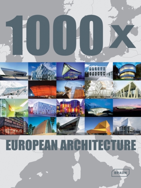 1000x European Architecture, Hardback Book