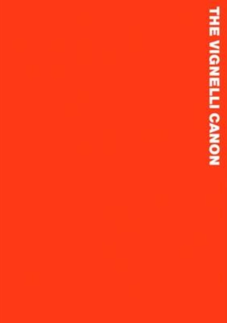 Vignelli Canon, Paperback / softback Book