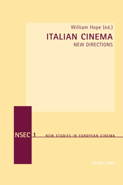 Italian Cinema : New Directions v. 1, Paperback / softback Book