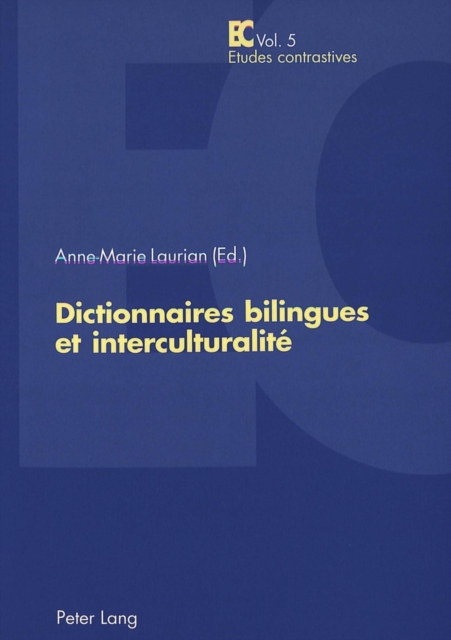 Dictionnaires Bilingues Et Interculturalite, Paperback / softback Book