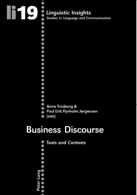 Business Discourse : Texts and Contexts, Paperback / softback Book
