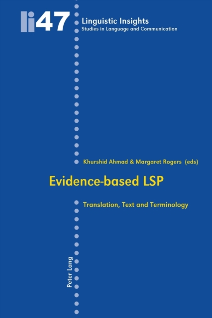 Evidence-based LSP : Translation, Text and Terminology, Paperback / softback Book