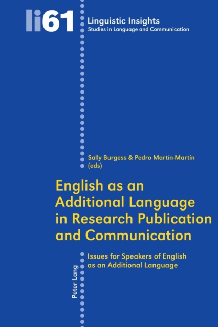 English as an Additional Language in Research Publication and Communication, Paperback / softback Book