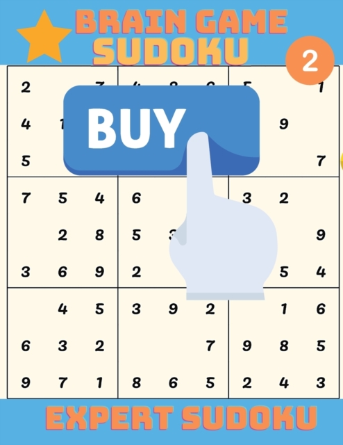 Brain Game - Sudoku : Hard Sudoku Puzzle Book Volume 2, Paperback / softback Book