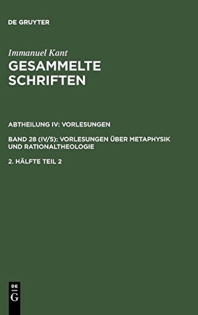 Gesammelte Schriften, 2. Halfte Tl 2, Bd 1-25 und 27-29, Hardback Book