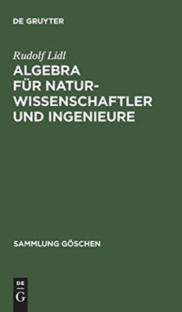 Algebra F?r Naturwissenschaftler Und Ingenieure, Hardback Book