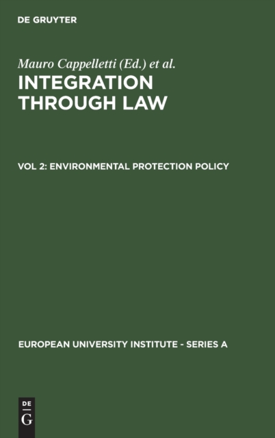 Environmental Protection Policy, Hardback Book