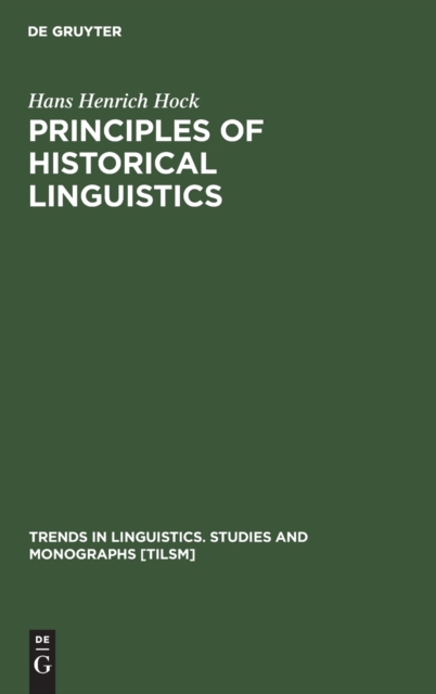 Principles of Historical Linguistics, Hardback Book