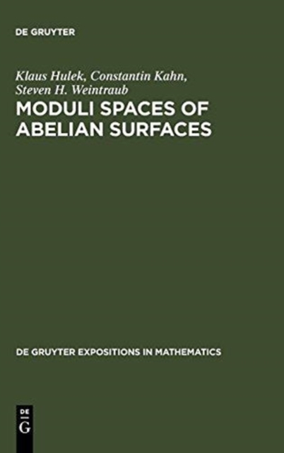 Moduli Spaces of Abelian Surfaces : Compactification, Degenerations and Theta Functions, Hardback Book
