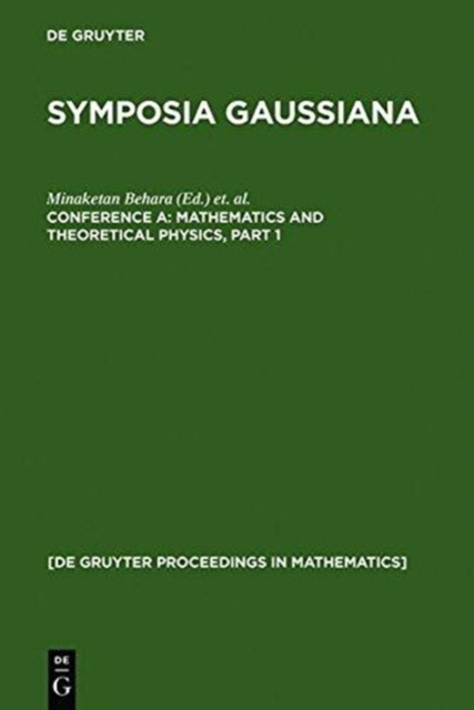 Mathematics and Theoretical Physics, Hardback Book